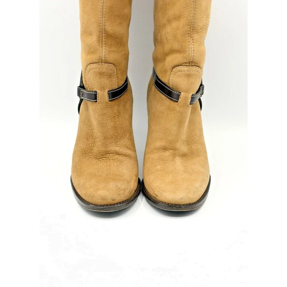 Gucci tan sheepskin
